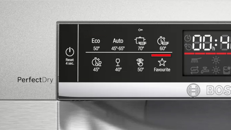 Máy rửa bát Bosch SMV6ZCX42E Favourite programme