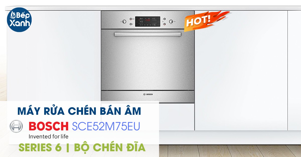 máy rửa chén Bosch SCE52M75EU