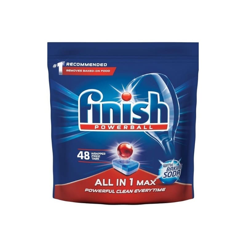 Viên rửa chén Finish All In 1 Max 48V Soda