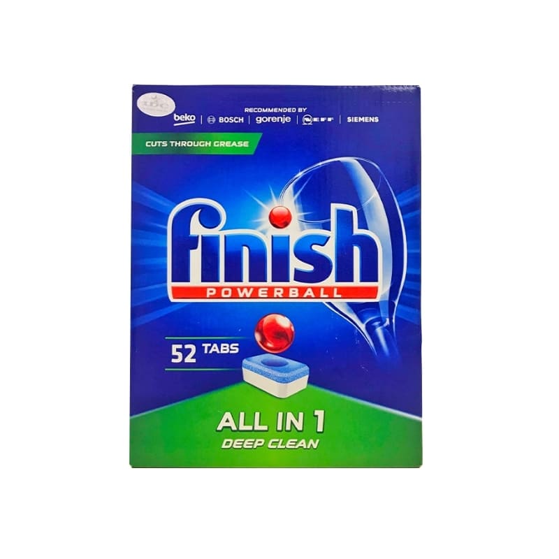 Viên rửa chén Finish All In 1 Max 52V