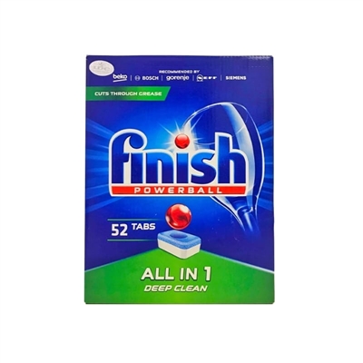 Viên rửa chén Finish All In 1 Max 52V