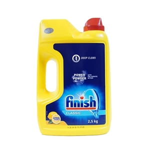 Bột rửa chén Finish 2.5kg Lemon